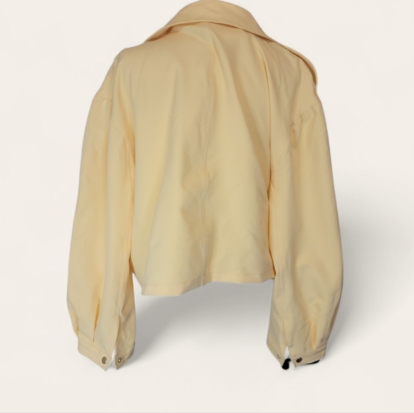 RYEGRASS RELAXING YELLOW MOTO JACKET - Picture 4 of 12